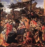 LIPPI, Filippino Adoration of the Magi sg Spain oil painting artist